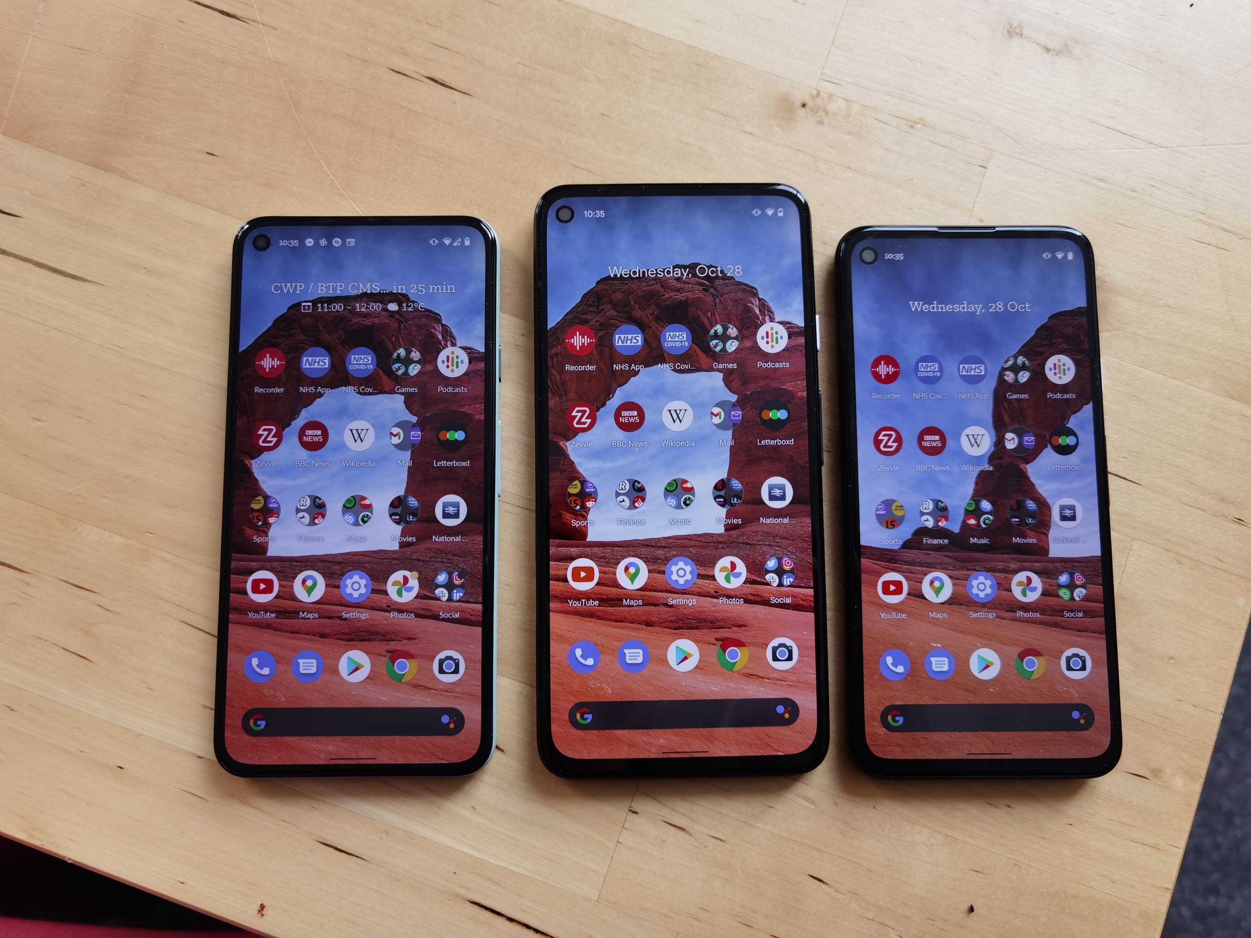 Google Pixel 5 y Google Pixel 4A: comparativa exhaustiva